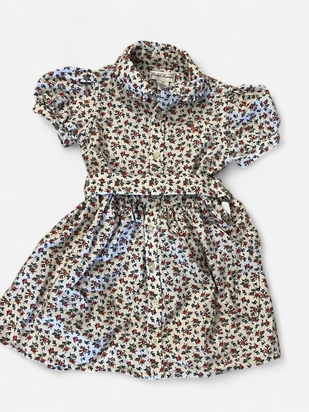 Ralph Lauren Floral Oxford Shirtdress